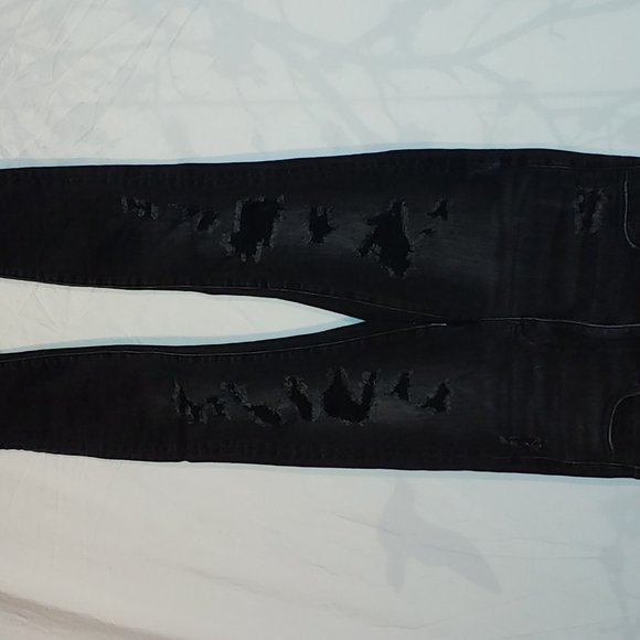 Black American Eagle Jeggings size 6 - Picture 2 of 10